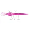 VMAe transparent rosa blå lila ögonbryn formning kniv kort blad rostfritt stål blad ögonbryn rakning kniv skönhet makeup verktyg