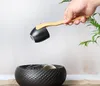 Деревянный чай пинэзер бекон чайные щипцы бамбуковые кухонные салат -салат Тост 18 см xb1
