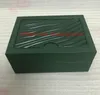 Top Luxury Green Watch Original Box Box Papers Carte Cadeau Gift Wrist Wrist Cawer