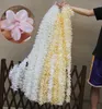 100CM 11Colors Artificial Flower Silk Orchid Wisteria Vine flower stings For DIY White Wedding Backdrop Wall Decoration Shooting Photo Props