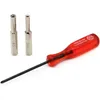 Cartuchos abertos de ferramenta de fenda 3.8mm + 4.5mm + Y para N64 / SFC / GB / NES / NGC / SNES Security Screwdriver Bit Set Acessórios para jogos