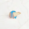 5 Estilos esmalte de dibujos animados broche creativo divisa de la aleación joyería de hielo Crema Papel mil grullas oso polar astronauta globo del perro Pin