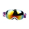 Sports de neige d'hiver lunettes de snowboard lunettes avec protection anti-buée UV double lentille pour enfants unisexe motoneige ski patinage