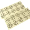 Anpassad genomskinlig klistermärke Etikett Clear Package Bottle Labels Transparenta Seal Adhesive Stickers i Kina