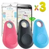 3pcs Key Finder Keychain GPS Fitness Tracker Tag Aktivitet Locator Barn Barn Hund Telefon Anti Lost Alarm Tracking Devices Husdjur