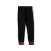 Роскошные мужские брюки-джоггеры Новый бренд Drawstring Sports Pants High Fashion Side Stripe Designer Men Women Joggers