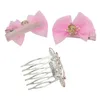 New vogue individual character is lovely beautiful bobby crown sets hairpin headdress combination adorn article Jewelry Gift