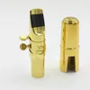 Dukoff Alto Tenor Soprano Saxophone Musical Instrument Accessories Metal Gold Lacquer Mouthpiece No 5 6 7 8 9 Free Shipping