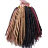 Nicole Box Braids Szydełka Oplatanie Włosy 22 Korzenie / Paczka Miękkie Syntetyczne Przedłużanie Włosów Dreadlocks Twist Oplatający Włosy Darmowa Wysyłka