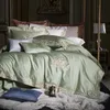 1000TC Cotton egipcio Royal Luxury Batting Batting White King Queen Size Bordery Bed Bordery Cuber de la sábana de la sábana de la sábana del lit7318463