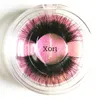 25MM longs cils de vison 3D vison cheveux faux cils entrecroisés vaporeux croix moelleux 22mm25mm Extension de cils maquillage des yeux à la main T2999876