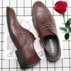 Sıcak Satış-Erkekler Moda Yüksekliği Artış Asansör Ayakkabı 5 cm Parti Düğün Günlük Iş Elbise için Görünmez Topuk Oxfords Erkekler ayakkabı