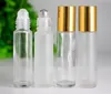 700pcs/lot 10ml raled frasted frasted roll on glaass bottles rollable rollable roll on bottles for romatherapy rogrance Oil