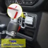 Pannello di controllo finestra ABS + presa USB accendisigari per auto argento decorativo per accessori interni auto Jeep Wrangler JL