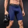 Compressão dos homens Correndo Roupa Shorts Desporto Shorts preto de homens correndo calças justas Sweatpants aptidão Quick Dry Trunks