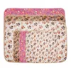 Bekväma husdjur Dog Diaper Pads Bed Mats Sova Flora Paw Print Puppy Fleece Soft Blanket Beds Mat för katt Små tillbehör