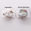 Crystal LED Spotlight Enkelt modernt vardagsrum gångjärn korridorlampor inbäddad yta monterad taklampa porch entré downlight