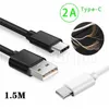 Szybkie kable szybkiego ładowania 1M 2M 3M 2A 2A USB-C Typ Cable lin Linia kabla USB dla Samsung S8 S10 S20 S21 HTC Android PC PC