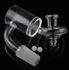 Dernier 5mm fond 10mm 14mm 18mm femelle mâle Quartz Banger clou avec verre UFO Carb Cap Terp perle boule pour bangs en verre