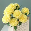 10 Heads Hydrangea Silk Flower Ball Artificial Flowers Birthday Home Wedding Decoration Accessories Fake Flowers Bouquet8808742