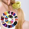 20/6 de 36/45/46pcs Candy Candy Color Hair Bands Velvet Scrunchies Hair Ring Ring Lady Lady Railer Solder Girls Acessórios Novos