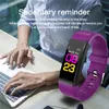 Smart Wristband 115 Plus Sport Bracelet Band Watch Fitness Tracking bluetooth v4.0 Support IOS Android IP67 Liffe Water Proof Sleep Reminder