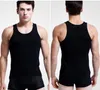 5pcs / lot Sous-vêtements sans couture solides pour hommes Maillots de corps Vêtements de sport pour hommes Gilet de réservoir sans manches Maillot de corps confortable 2020197R