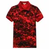 Fashion-HOT NUOVA 2016 POLO DA UOMINI ESTATE IN COTONE / DESIGNER DI ALTA QUALITÀ Camouflage UOMO POLO CASUAL / TOP M1526-65 TAGLIA M, L, XL, XXL