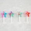 16st / parti 24 * 41mm Glitter Flatback Resin Candy Star Lollipop Charms Perfekt för hängen, Örhängen DIY Keychain Parts