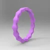 10 Pack Silicone Wedding Ring for Women Thin Stackable Rubber Band Fashion Colorful Comfortable Fit Skin Safe Low MOQ24946929312155