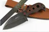 Bo Ker PE558A lâmina fixa reta Faca tática auto -defesa EDC Knife Collection Knives Xmas Gift306N