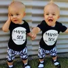 NOUVEAUX bébé bébé Boy Boy Toddler Cotton Tshirt Toppants tenue vêtements3395250