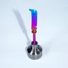 Fumer coloré titane MiniNail Carb Cap Dabber épée outils avec différents dabbers9003443