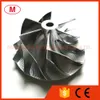 GT15-25 784366-0001HF 43.36/56.03mm 6+6 blades Performance Turbo Aluminum 2618/Milling/Billet compressor wheel for Merce*des 765155-0007