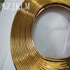 8M Sticker PVC Trimmed Strips Grille Lamps Wheel Rim Chrome Rims Decoration Protective Car Styling for car rim hub protection6203246