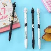 Cat Shell Gel Pen DIY Office Stationery and School Supplies Smooth Writing Black and Blue Ink 0.5mm Pen GB463