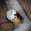 Genuine Calf Leather Watch Strap Bracelet Watch Bands Assolutamente Brown Watchband for Pane rai 22mm 24mm 26mm241A