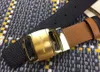 Top Quality Togo Epsom REVERSIBLE Big buckle BELT Black MEN039S OFFICIAL BELT WITH ORIGINAL BOX3914289