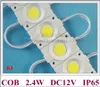 丸COB LEDモジュールモジュールライトバックライトLEDバックライトDC12V 2.4W 240LM COB IP65 CE ROHS 46mm x 30mm x 3mm