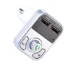 Bilsändare Modulator Handsfree Bilmonteringssats Audio MP3-spelare Snabb laddning Dubbla USB-laddare