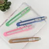 Candy colors mini canivete multifuncional Cortador de arte para estudantes Papel Snap Off Retrátil Lâmina de barbear Faca de papelaria Cor aleatória