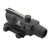 Tactical ACOG 4x32 Fiber Optical Scope Caça Rifle Vermelho ou Verde Iluminado Fiber Weaver Rifle Scope8746935