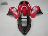 Custom Bodywork sets for Kawasaki Ninja ZX-9R 02 03 fairing body kits 2002 ZX9R 2003 ZX 9R red black ABS fairings set