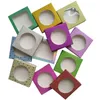 3D Mink Eyelash Package Boxes False Eyelashes Packaging Empty Eyelash box Case Lashes Box paper packaging