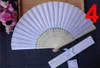 100 pcs Personalized Wedding Favors and Gifts for Guest Silk Fan Cloth Wedding Decoration Hand Folding Fans 20204887300