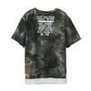 Summer Mens Designant T Koszulki Topy Moda Krótki Rękaw Okrągły Neck Bawełna Kamuflaż Koszulki New Arrival Tee Koszulki Homme