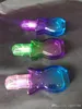 Colored glass alcohol lamp Wholesale Glass Bongs, Glass Hookah, Smoke Pipe Accessories