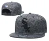 2020 Sports Sunhat Headwear Chicago Snapback Caps All Team White Sox Mesh Black Baseball Ball Регулируемые Snapbacks Высококачественные SP7215731