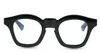 Män optiska glasögon ram varumärke glasögon tjocka spektram ramar vintage mode eyewearfor male masken handgjorda myopi glasögon med låda