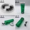 Mink Lashes 10D Silk Protein Mink False Eyelashes Long Lasting Lashes Natural Mink Eyelashes Round Box Packaging